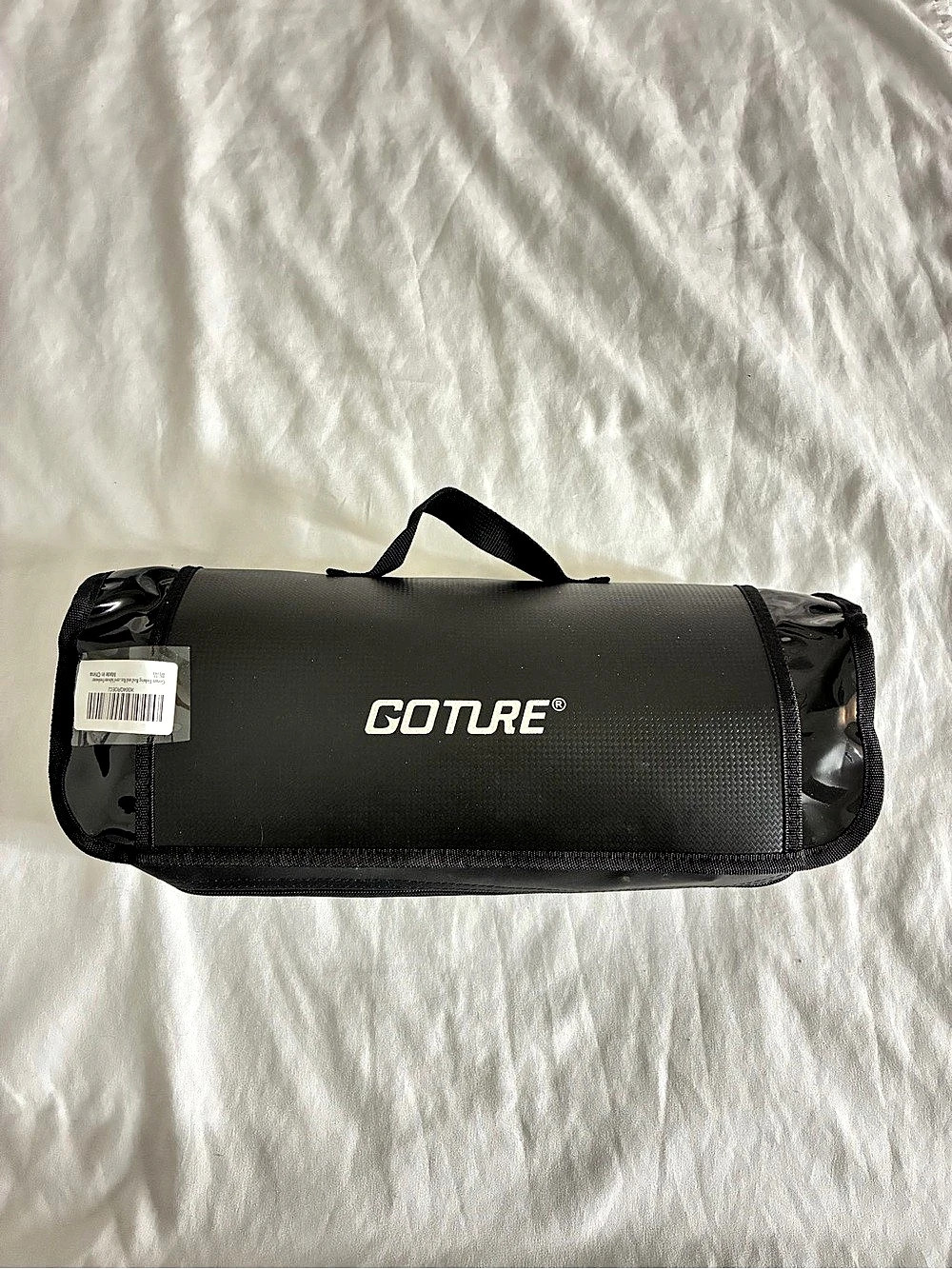 Goture Complete Travel Fishing Rod and Reel Combo Kit with Carrier Bag in Black